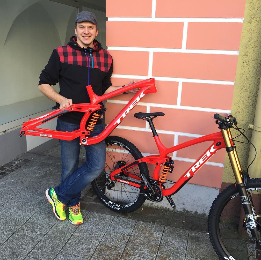 Mountainbiker Thomas